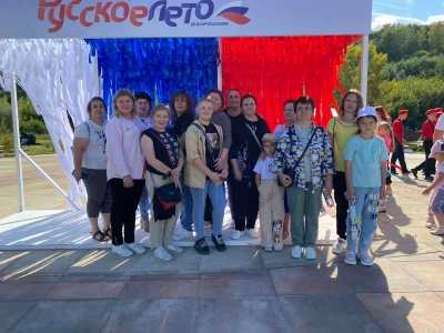 Вчера сотрудники ГБУ «ОСРЦН «Бригантина» посетили масштабный фестиваль «Русское лето. Za Россию»!