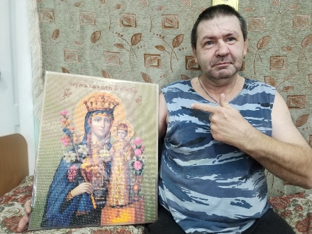 Занятие по арт-терапии «Алмазная мозаика»