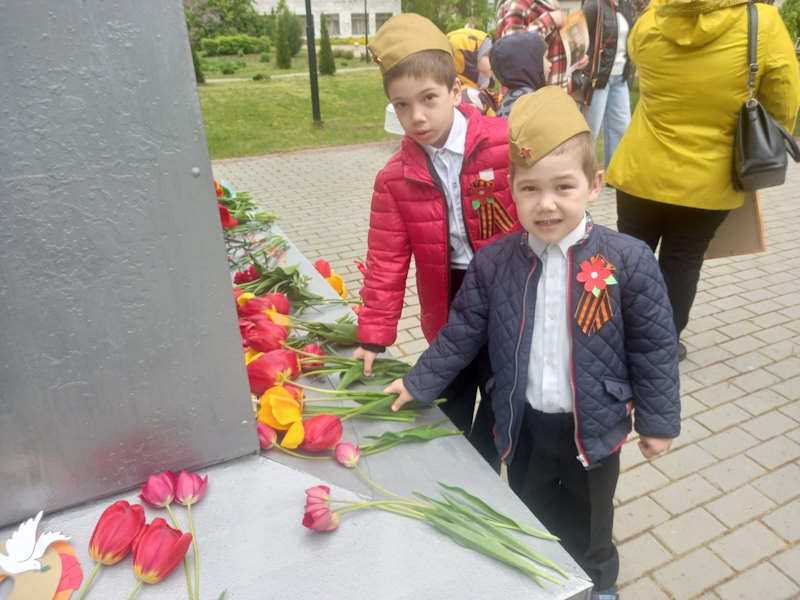 Участие в мероприятии 9 мая