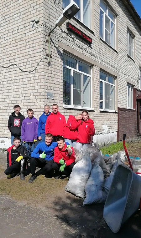 Команда волонтеров!