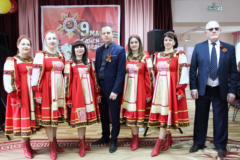 Праздничный концерт, посвященный Дню Победы.