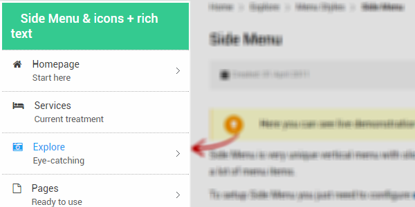 Side Menu