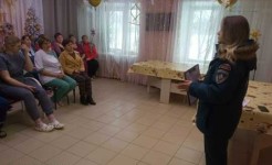 Пожарно-тактическое занятие в ГБУ "Коваксинский дом-интернат"