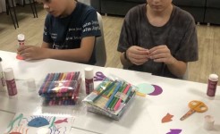 Аппликация "Медуза"