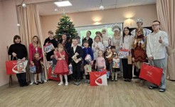 Новогоднее представление в реабилитационном центре «Алый парус»