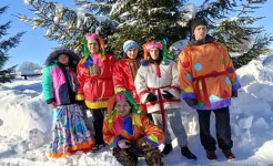 Дружеский визит на празднование Масленицы