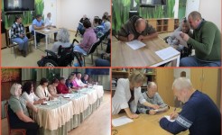 Встреча администрации ГБУ "ДСО "Городецкий" с жителями учреждения