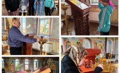 Посещение храма в с.Воронино