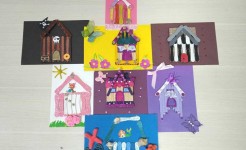 РУБРИКА "Творчество Улыбки" МК "Сказочные домики"