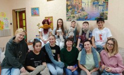 Волонтеры "Счастливый Нижний Новгород" провели для ребят мастер-класс