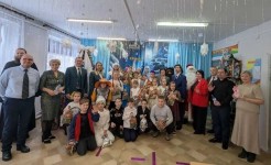 Новогодние приключения Буратино в СРЦН "Родник"