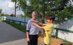 Воспитанники СРЦН приняли участие во Всероссийской акции "Цвета Родины"