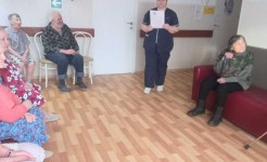 Беседа с проживающими на тему: " Влияние правильного питания на здоровье человека".