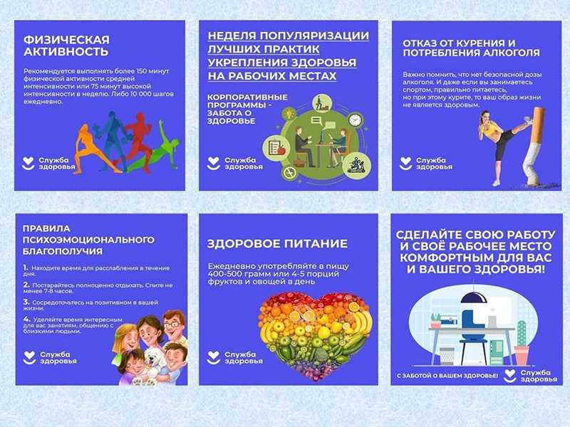 Неделя популяризации лучших практик укрепления здоровья на рабочих местах (в честь Всемирного дня охраны труда 28 апреля)