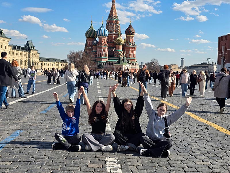 Незабываемое путешествие в Москву для наших ребят!
