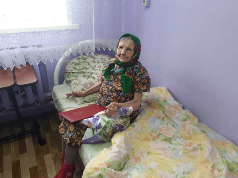 Долгожительница Лукояновского района отмечает юбилей в доме престарелых