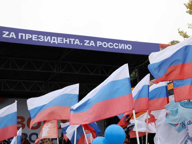 митинг и концерт в поддержку курса президента России Владимира Путина состоится в Парке Победы и начнется в 17:00. 