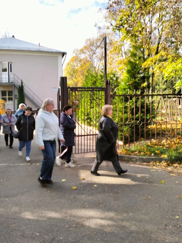 Тренировка по эвакуации в случае возникновения пожара