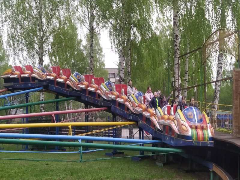 Открытие летнего сезона в детском парке
