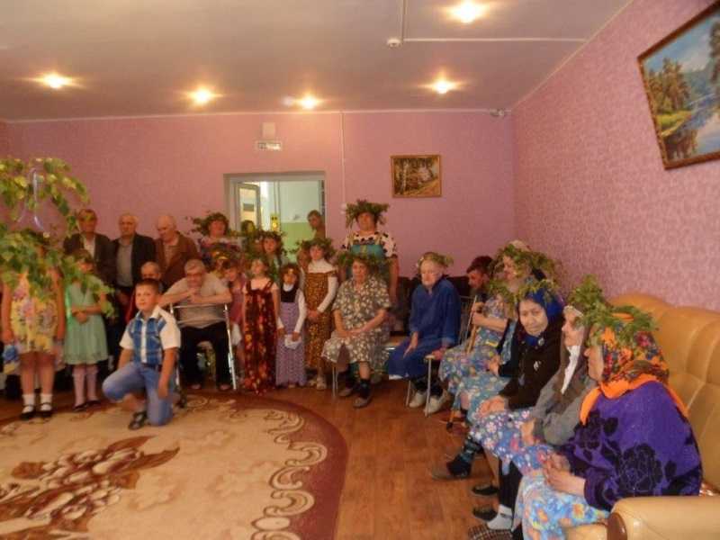 Троицын день, праздник русской березки.