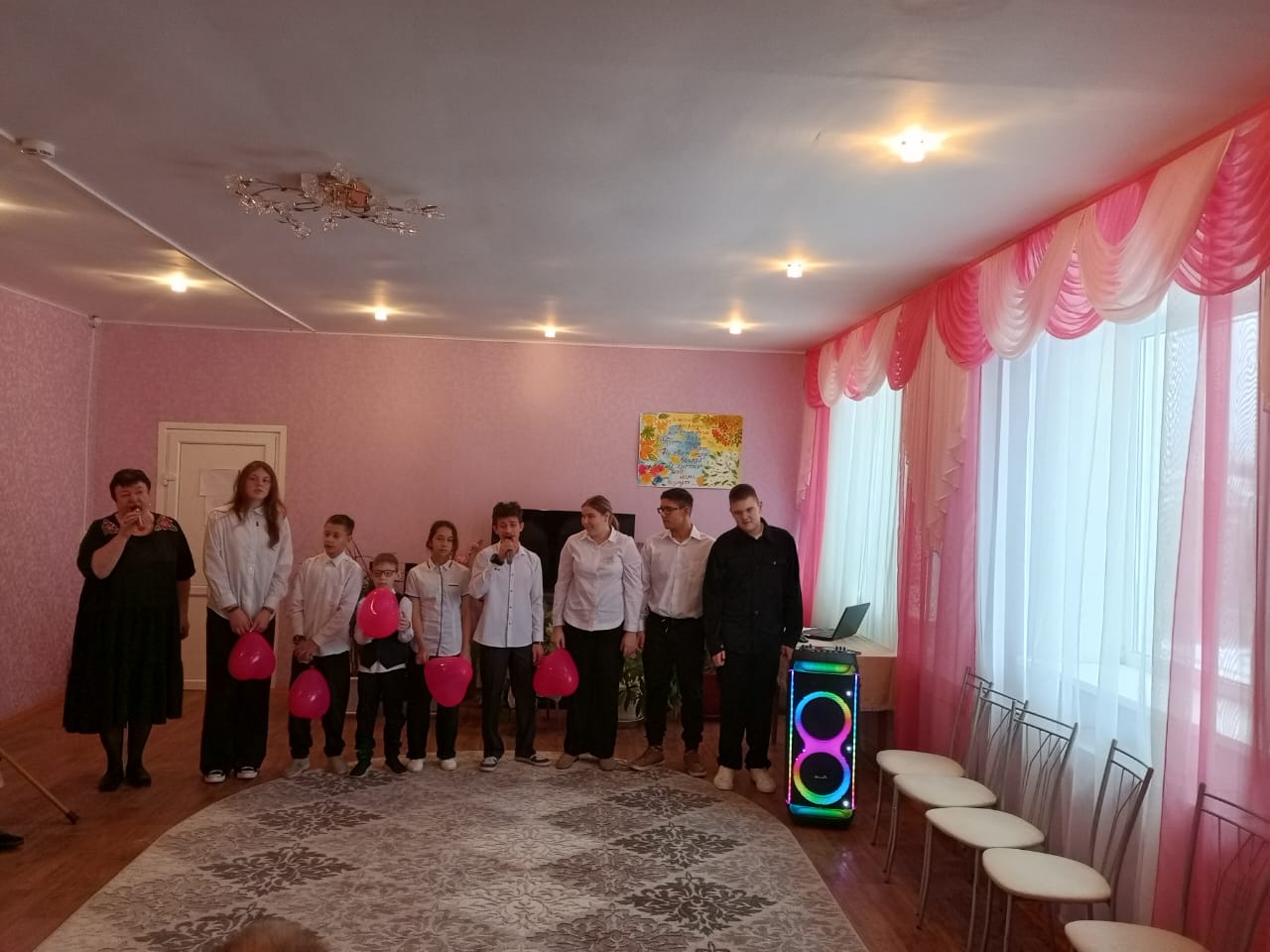 Праздничный визит