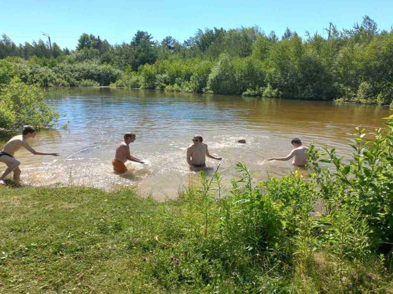 В ГБУ «Борский ПНИ» открылся купальный сезон для получателей социальных услуг