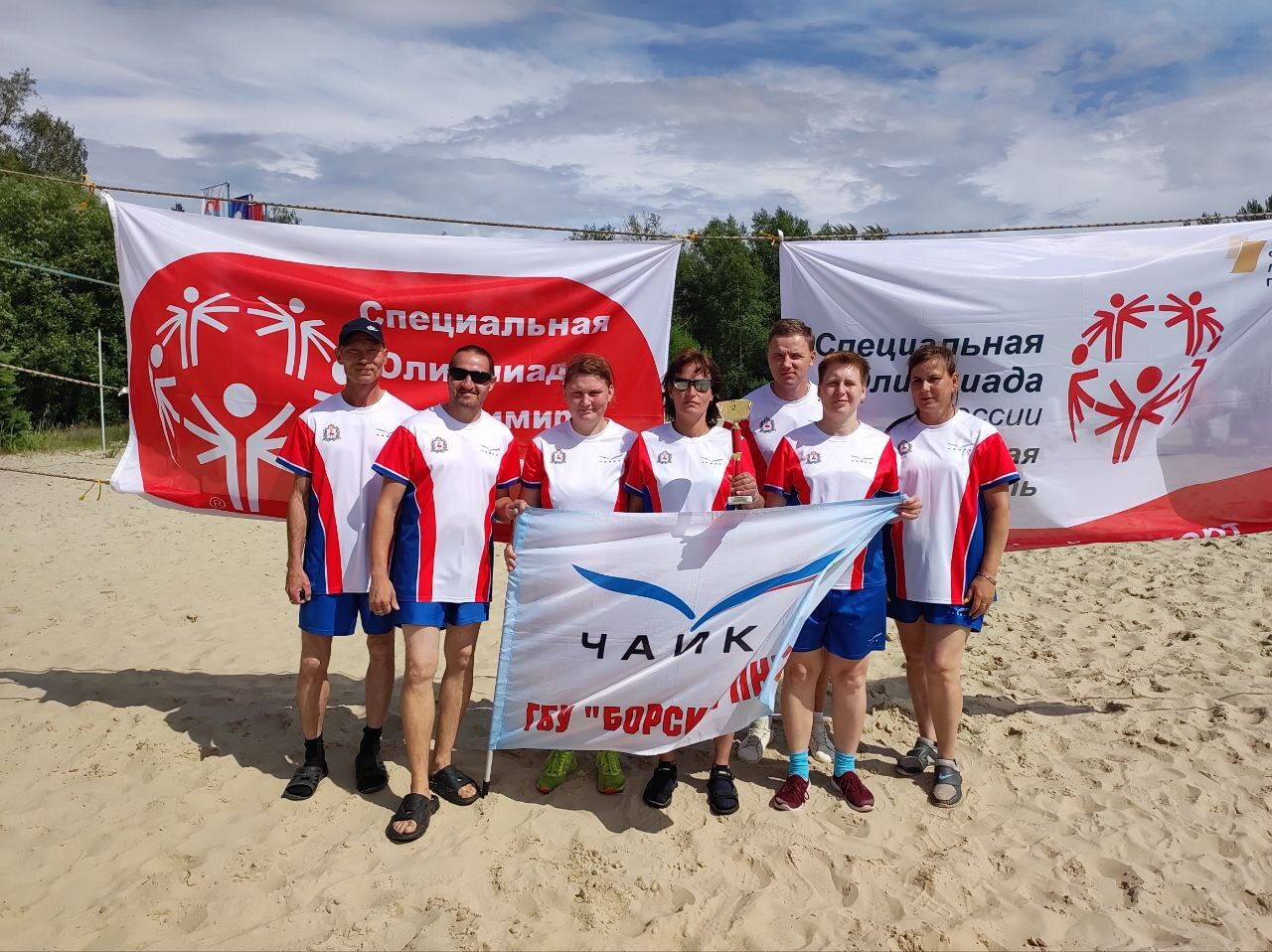 Соревнования по пляжному Юнифай-Волейболу