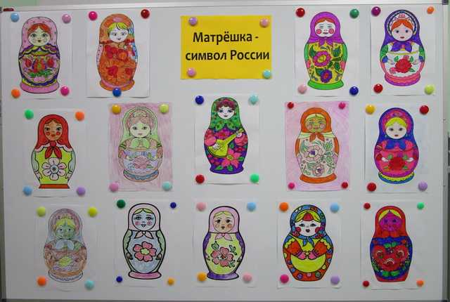 Познавательный час «Матрешка – символ России».