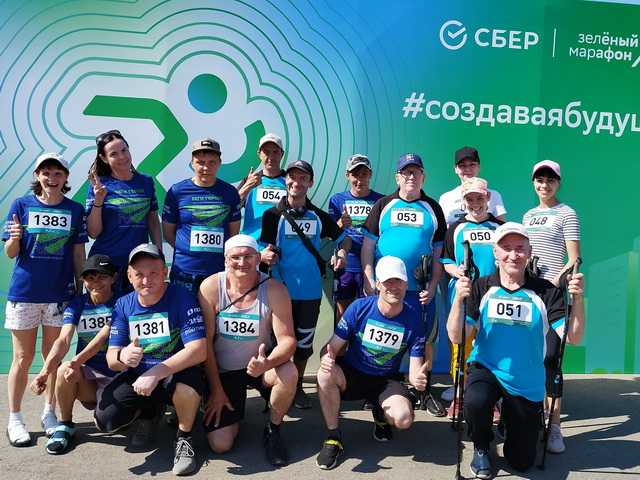 Участие во Всероссийской акции «Зеленый марафон»