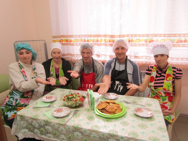 Занятие по социально-бытовой адаптации «Приготовление оладий»