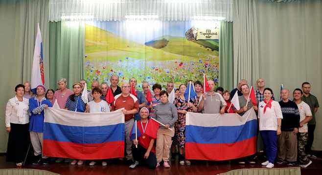 Спортивно-патриотическое мероприятие приуроченное дню Флага России