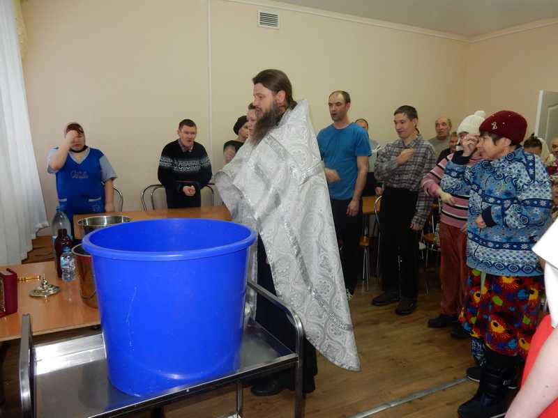 Крещенский Водосвятный молебен