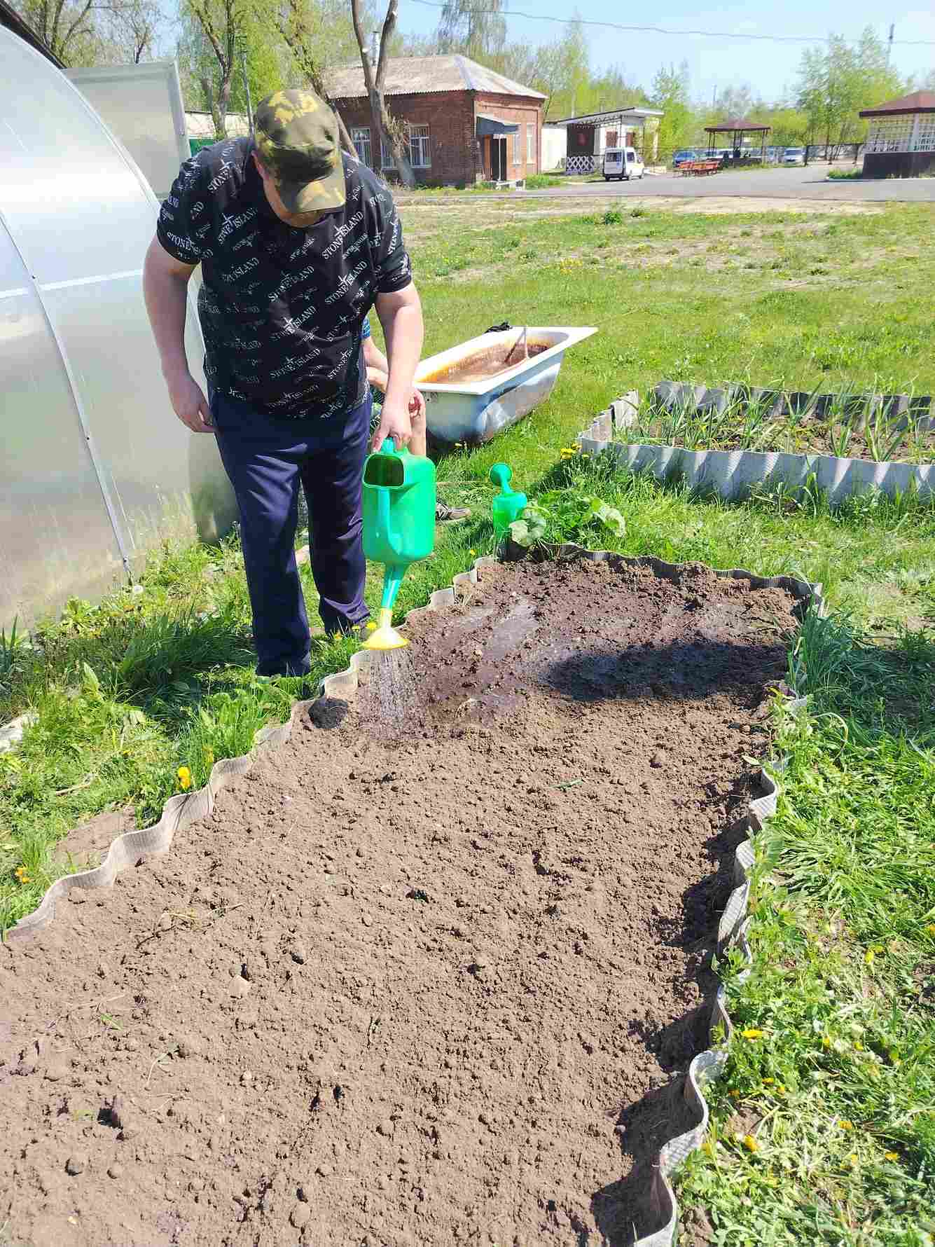 ?Огородные будни в Навашинском ПНИ!?