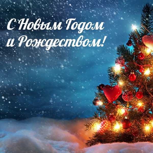 С Новым годом и Рождеством!