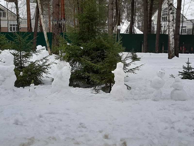 Конкурс снеговиков