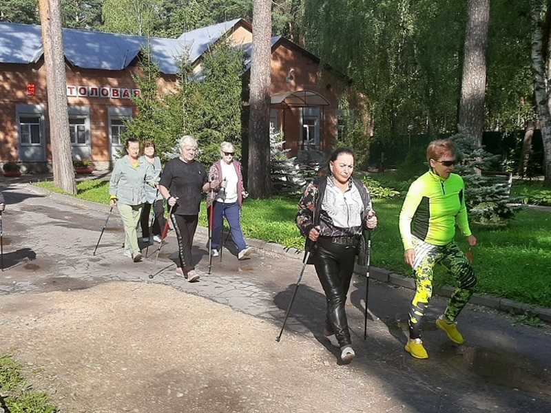Соревнования по скандинавской ходьбе