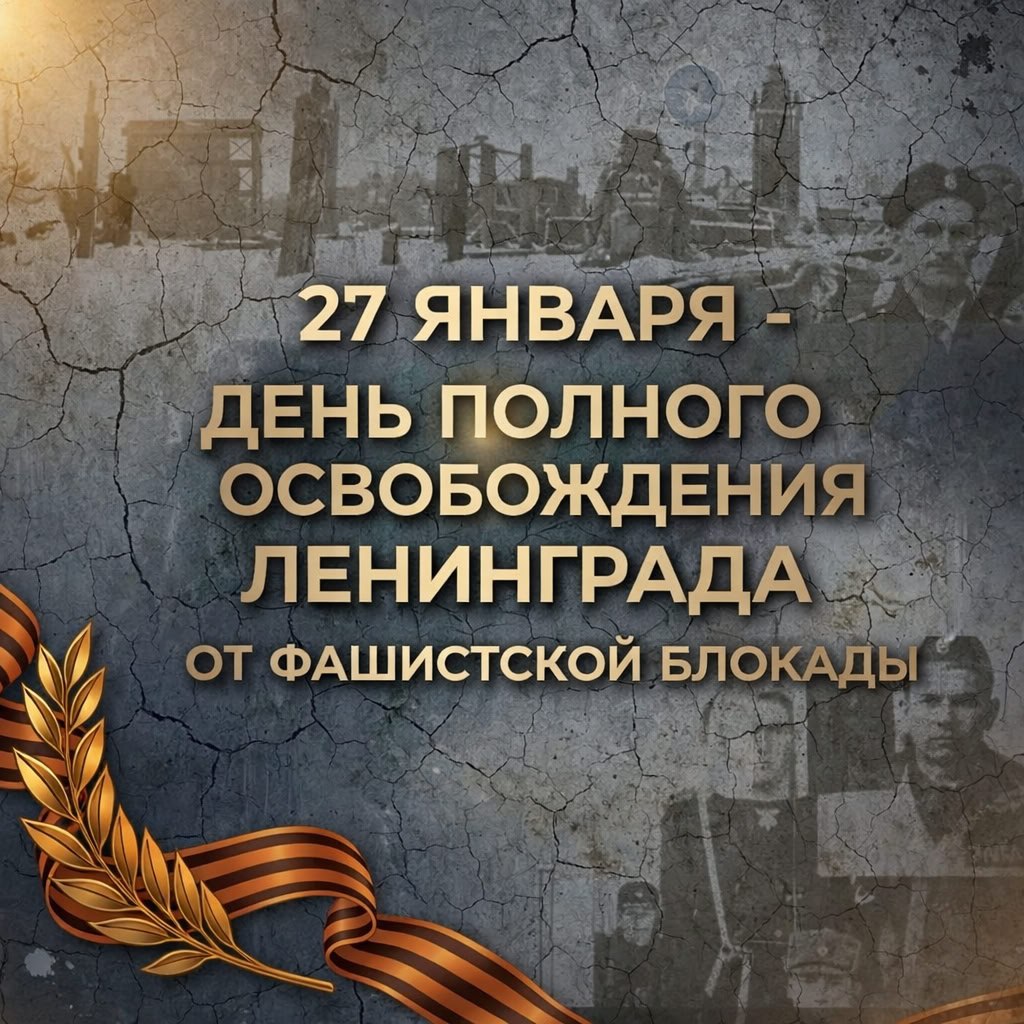 82 годовщина снятия блокады Ленинграда