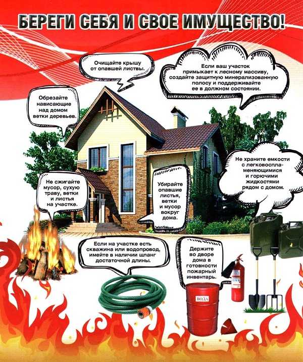Берегите себя - соблюдайте правила пожарной безопасности