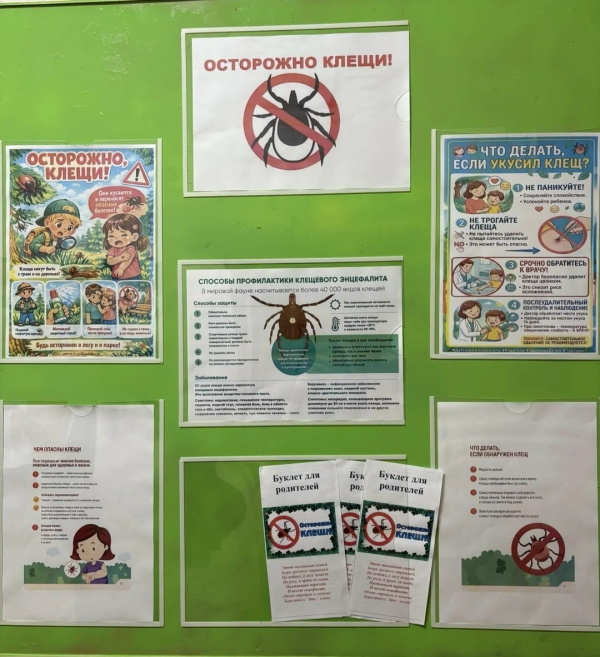Осторожно клещи