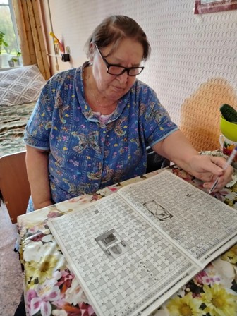 «Ум в тонусе: тренируемся на сканворде»- и это про нас сегодня!