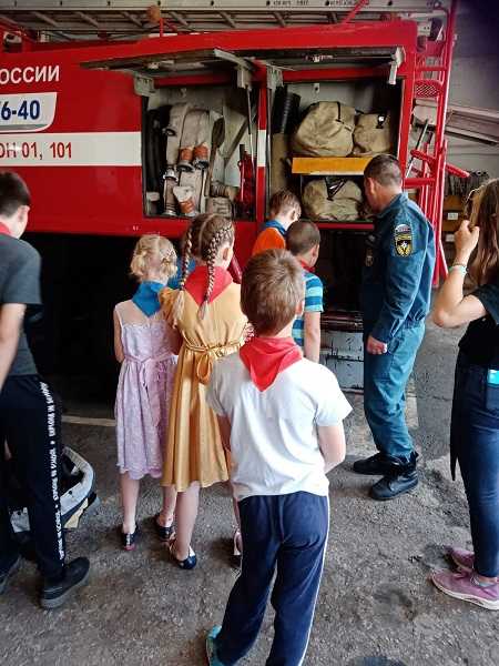 Экскурсия в пожарно-спасательную часть № 120 – Бутурлино