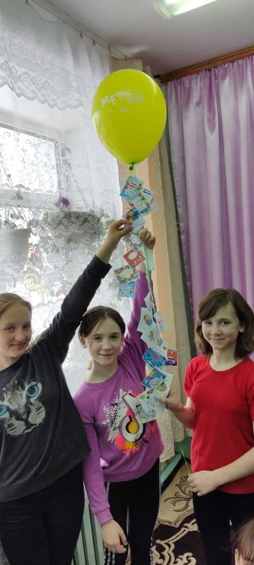 26 марта 2022 года дети отправили весточку весне на воздушном шаре.