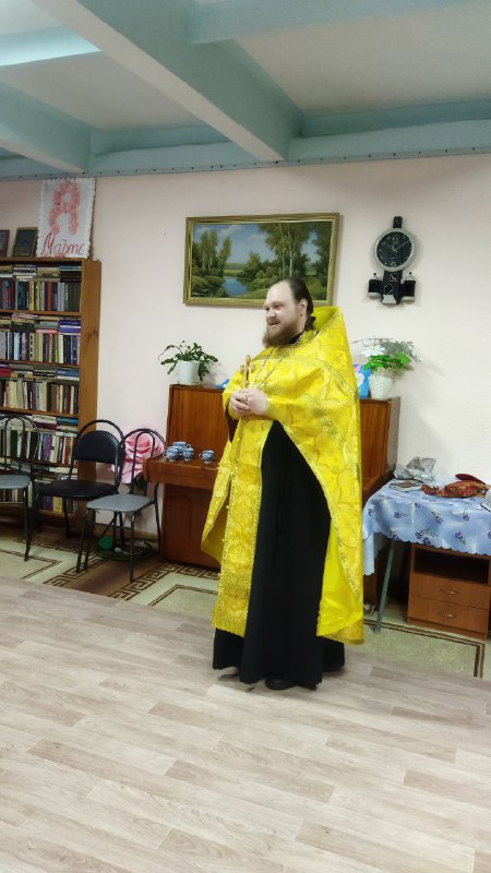 Встреча с Отцом Сергием.