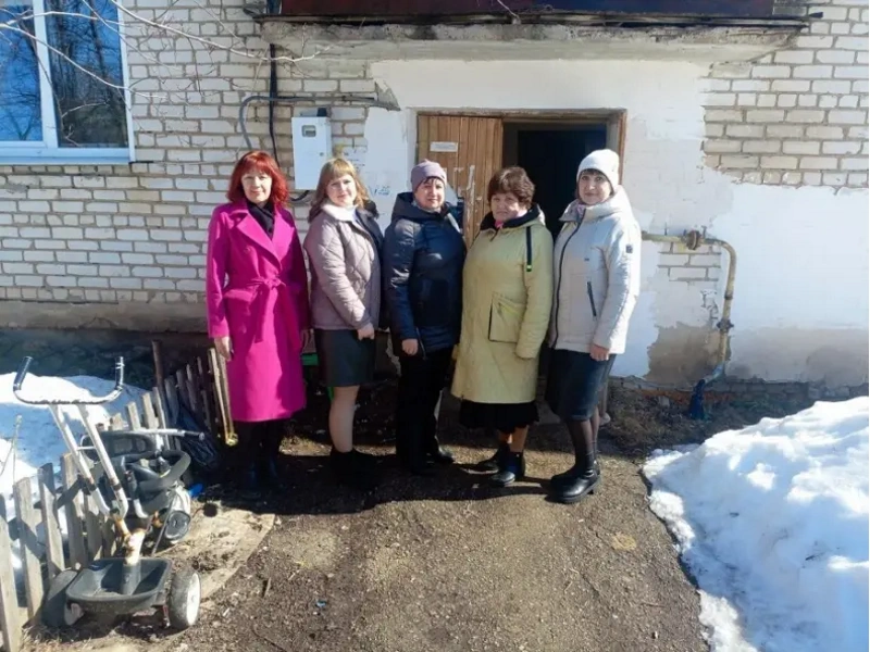 Очередной выезд Службы сопровождения семьи и ребенка.