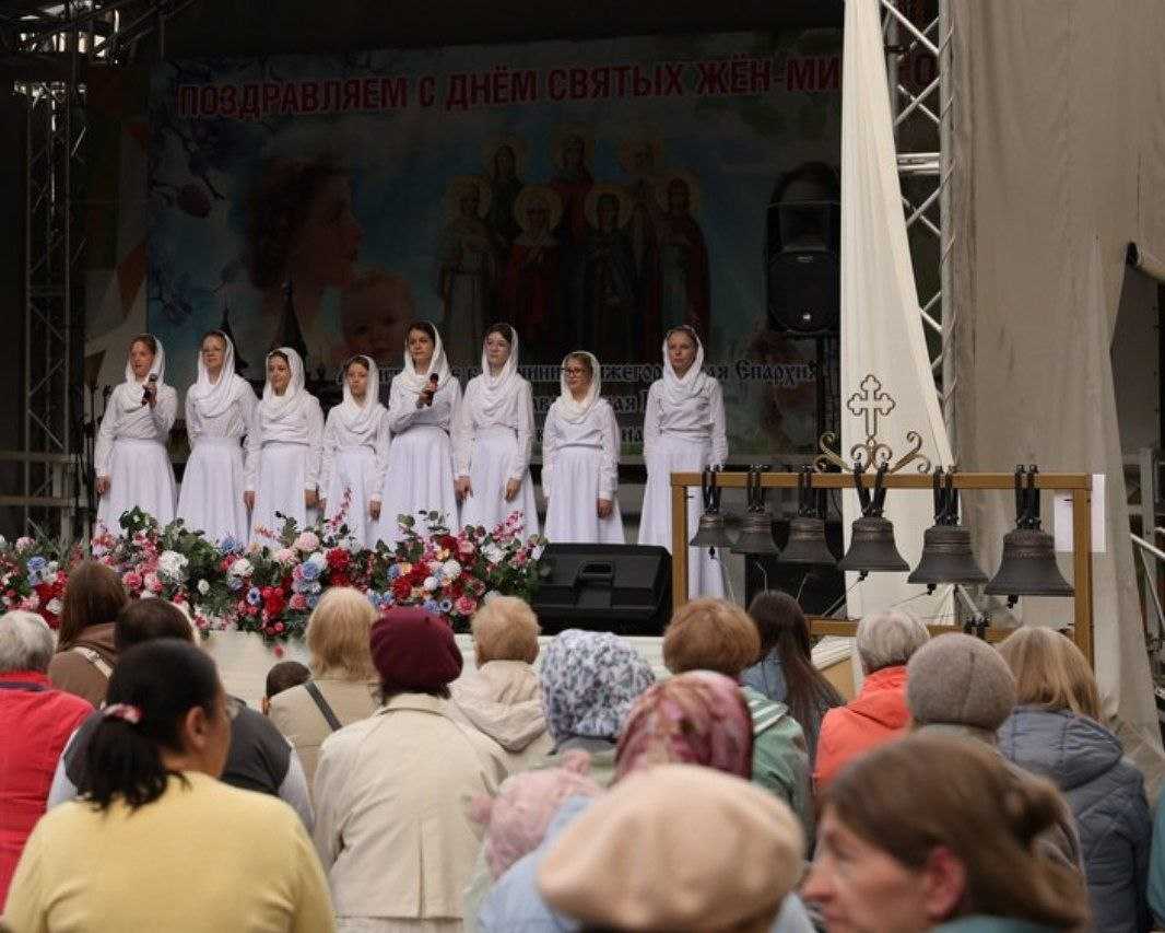 Ребята побывали на празднике в парке 