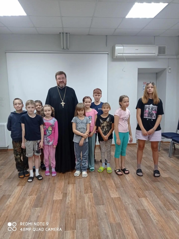 Встреча с отцом Михаилом