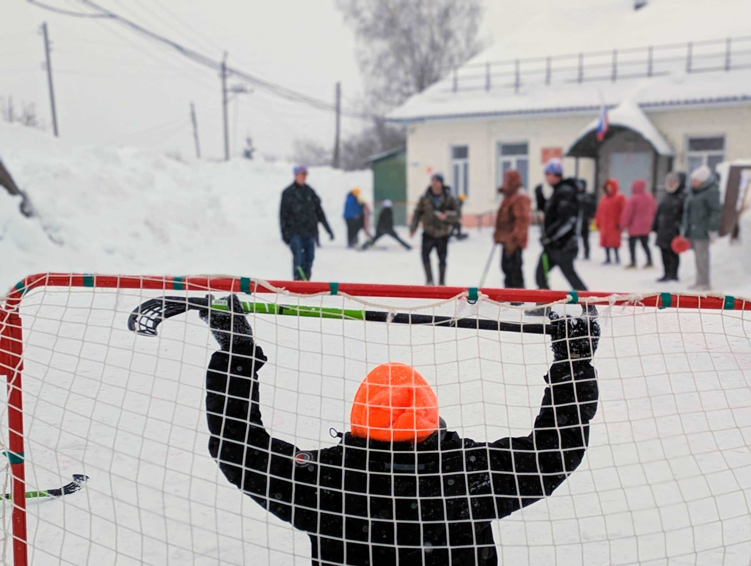 Хоккей в валенках
