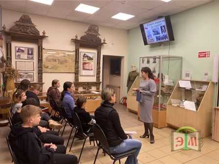 Воспитанники посетили Народный фольклорно-этнографический музей