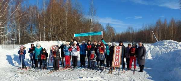 Лыжный забег в рамках Всероссийской массовой лыжной гонки «Лыжня России – 2022»
