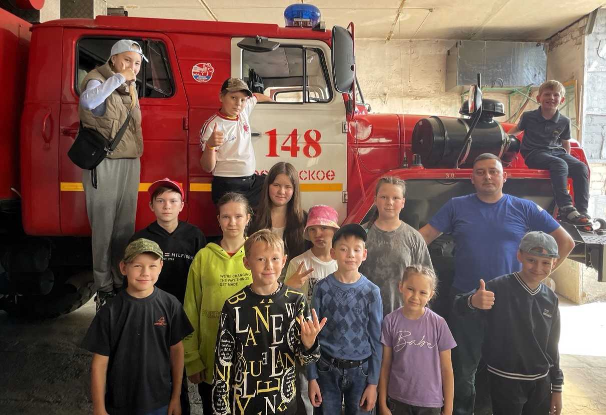 Экскурсия в пожарную часть